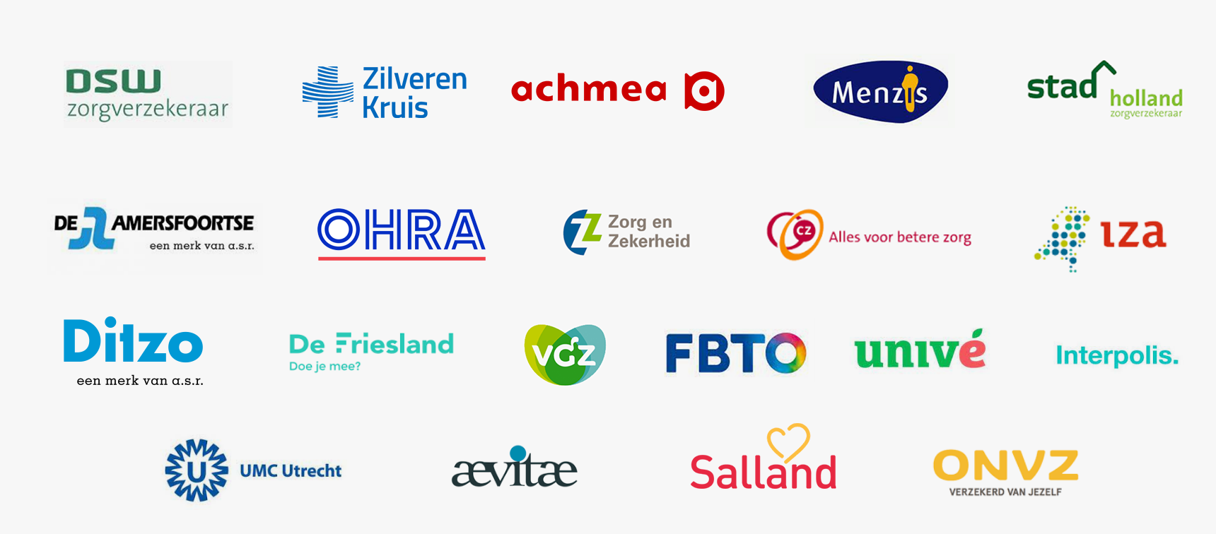 Zorgverzekeraars Fernhout Fysiotherapie 2026